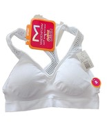 MAIDENFORM ~ Girls&#39; Small (6-6X) ~ Sport ~ Racerback Bra ~ WHITE - $21.04 CAD