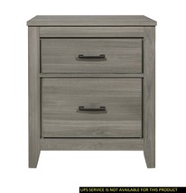 Dark Gray Nightstand - Rustic Industrial Style - $258.99