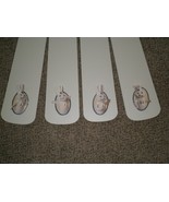 CUSTOM  CEILING FAN WITH ADORABLE DOUGHBOY  - $118.75