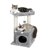 Sturdy Cat Tree Tower Playing House Condo For Cats Activity Scratching C... - $1,155.57 MXN+