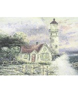 Collectible Thomas Kinkade "Beacon of Hope" Tapestry Wall Hanging 26" Square - $21.95