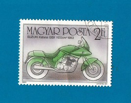Hungary (used postage stamp) Motorcycle 1985 - $1.99