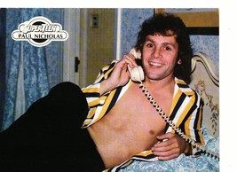 Paul Nicholas teen magazine pinup clipping shirtless talking on the phone Bop - £2.81 GBP