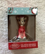 Hallmark Rudolph the Red Nosed Reindeer CLARICE Seated Christmas Ornament New - £12.53 GBP