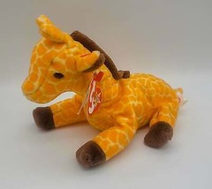 Ty Beanie Babies Twigs the Giraffe Plush 1995 P.V.C. Pellets With Tag 14... - $100.00