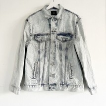BDG Urban Outfitters Jacket Men&#39;s Light Wash Denim Button Up Pockets Medium - £19.65 GBP