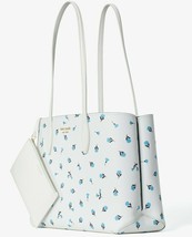 Kate Spade All Day Dainty Bloom Large Tote Floral White Pouch PXR00389 NWT $228 - £90.48 GBP