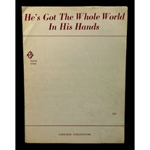 Hes Got the Whole World in His Hands Vintage Piano Sheet Music 1962 Jay Arnold - £7.96 GBP