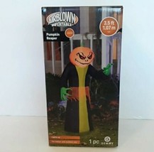 Airblown Inflatables 3.5FT Tall Halloween Inflatable Pumpkin Reaper Brand New - £15.81 GBP