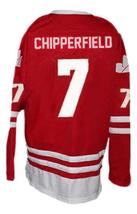 Any Name Number Calgary Cowboys Retro Hockey Jersey New Red Any Size image 2