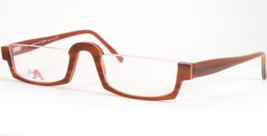 Johann Von Goisern 536 H67 Striped Brown Unique Rare Eyeglasses Frame 51-22-150 - $198.00