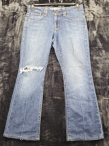 Gap Bootcut Jeans Womens Size 6 Blue Denim Cotton Pockets Flat Front Medium Wash - £10.57 GBP