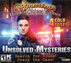 Amazing Hidden Objects Games: Unsolved Mysteries (PC-DVD, 2014) - NEW Je... - $6.98