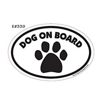 Dog On Board Euro Dog Car Magnet - £5.97 GBP