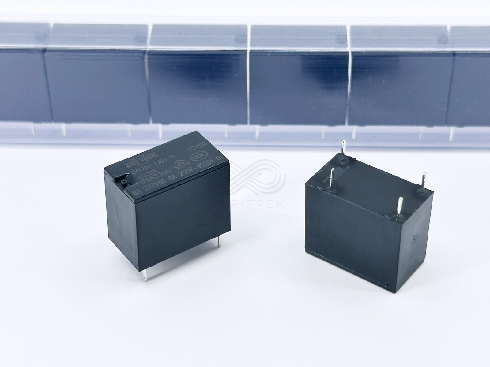 2PCS 307H-1AH-C 12VDC SONG CHUAN Miniature PCB Relay 12VDC SPST-NO 8A 4-Pin - $5.00
