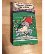 &quot;You&#39;re In The Super Bowl, Charlie Brown&quot; Vintage 1993 Shell/NFL Premium... - $5.69