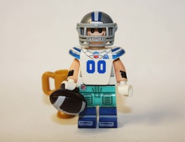 Minifigure Dallas Cowboys Football Nfl Player V2 Rare - $7.22