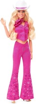 Barbi The Movie Collectible Doll Margot Robbie As Barbi In Pink Western Outfit - £127.09 GBP