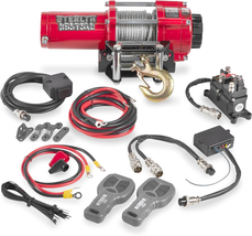 4500Lb Electric Winch with 2 Wireless Remotes and Steel Rope, Perfect for Towing - £252.13 GBP