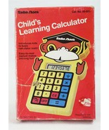 VINTAGE Radio Shack Child&#39;s Learning Calculator EC-351 65-825 in Origina... - £23.34 GBP