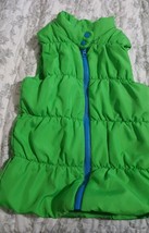 I Love Energie Girls Vest, size S green color polyester - $12.86