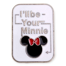 Minnie Mouse Disney Pin: I&#39;ll be Your Minnie Icon Sign - £10.31 GBP