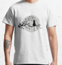 The Cat And The Moon Classic T-Shirt - £16.47 GBP