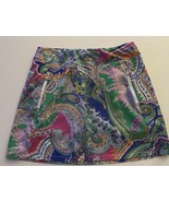 Polo Ralph Lauren Golf Tennis Paisley Colorful Skort Pockets Size Girls ... - $430.50 MXN