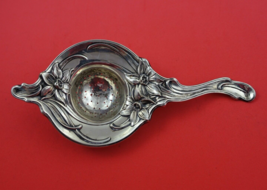 Art Nouveau by Unknown Sterling Silver Tea Strainer w/ daffodils  7 1/8&quot; - £223.69 GBP