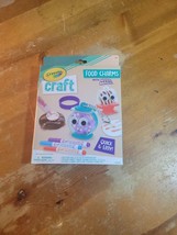 NEW Crayola Craft Food Charms Kit with Model Magic Just Shape Decorate &amp;... - $21.89
