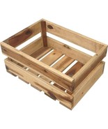 Avera Products AWP413205 20.5&quot; Rectangle Crate Planter, Wood - £50.76 GBP