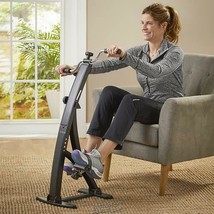 Deluxe Home Chairside Body Exerciser Foldaway Peddler Monitor Display 26x16Dx34H - £66.99 GBP
