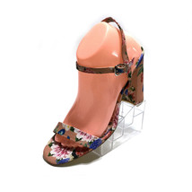 Gianni Bini McKaria Dress Sandals Size 9  M Floral Print Block Heel - Worn Once - £23.67 GBP