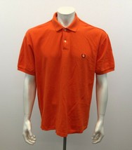 Chaps Ralph Lauren Men&#39;s Extra Large 100% Cotton Brilliant Orange Polo  Shirt - £10.75 GBP