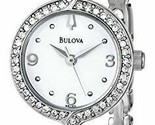 Bulova 96L103 Women&#39;s Dress White Dial Silver-Tone Stainless Steel Quart... - $112.50