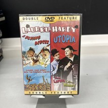 Laurel and Hardy - Flying Deuces, The/ Utopia (DVD, 2002) Double Feature NEW - £5.45 GBP