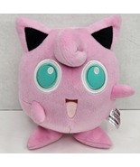 Tomy Pokémon Plush Jigglypuff Stuffed Toy 8&quot; Pink Officially Licensed 2017 - $12.56