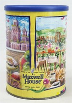 VINTAGE 2005 Maxwell House Spring Series Coffee Tin Cannister - £11.76 GBP