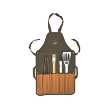Esschert Design BBQ Apron with Tools - Canvas - $1,672.80 MXN