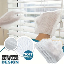 10pc Reusable Microfiber Dust Removal Gloves for Household Cleaning - £11.76 GBP