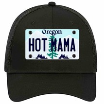 Hot Mama Oregon Novelty Black Mesh License Plate Hat - £21.68 GBP