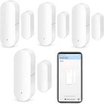 Wifi Door Window Sensor: Smart Contact Sensor With App Alerts, Door Open... - £36.11 GBP