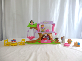 Fisher Price Little People Fairy Treehouse Playset unicorn 2009 + Extras - $34.65