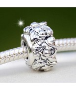 925 Sterling Silver Disney The Seven Dwarfs All Around Spacer Charm Mome... - $26.75 CAD