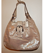 COACH LYNN SOHO Champagne Gold Shimmer LEATHER F15527 Hobo Shoulder Bag ... - $231.24 CAD