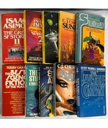 Vintage Science Fiction Paperback Lot of 10 DAW, DEL REY, TOR, CHERRYH, ... - £70.67 GBP