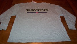 Baltimore Ravens Nfl Football Long Sleeve T-Shirt 2XL Xxl New w/ Tag - £19.54 GBP