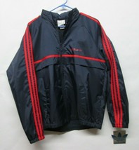 Adidas New w Tags NOS Vtg 80s Nylon Windbreaker Track Jacket Navy Blue R... - $268.87