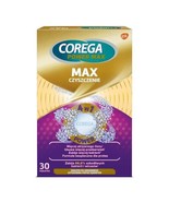 COREGA Max 4in1 POWER Denture cleaning tabs -30pc/1 box Made in Germany - £11.67 GBP