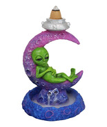 UFO Green Roswell Alien Sleeping On Crescent Crater Moon Backflow Incens... - €22,32 EUR UFO Green Roswell Alien Sleeping On Crescent Crater Moon Backflow Incens... - €22,32 EUR